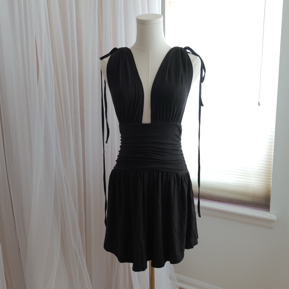SHEIN Black Mini Dress
